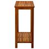 Garden Console Table - Solid Acacia Wood | 80x35x75 cm