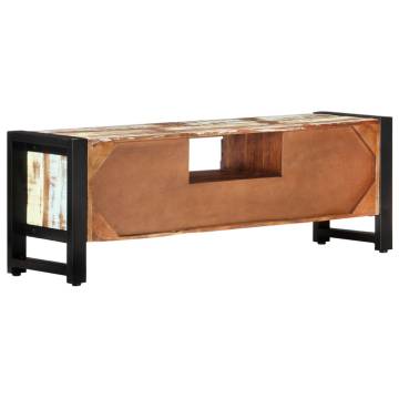 Stylish Solid Wood TV Cabinet - 120x30x40 cm | Hipomarket