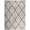 Shaggy Rug PAMPLONA - Modern Beige & Anthracite | 240x340 cm