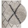 Shaggy Rug PAMPLONA - Modern Beige & Anthracite | 240x340 cm