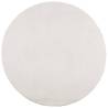 IZA Short Pile Scandinavian Rug Cream Ø 80 cm - Cozy & Durable