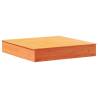 Sandpit with Cover Wax Brown - Solid Pine Wood | HipoMarket