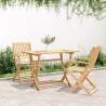 Folding Garden Table 110x55 cm - Solid Acacia Wood