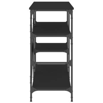 Baker's Rack Black 90x40x84 cm - Durable Storage Solution