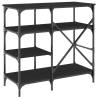 Baker's Rack Black 90x40x84 cm - Durable Storage Solution