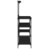 Baker's Rack Black 90x40x132 cm - Stylish Kitchen Storage