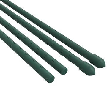 30 Pcs Green Steel Garden Plant Stakes - 90 cm Support