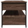 Stylish Brown Oak Coffee Table - 85x50 cm | HipoMarket