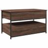 Stylish Brown Oak Coffee Table - 85x50 cm | HipoMarket