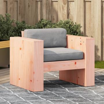 Garden Sofa 79x60x62 cm - Solid Douglas Wood | Hipo Market