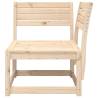 Garden Sofa Corner - Solid Pine Wood - 73x73x78 cm