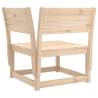 Garden Sofa Corner - Solid Pine Wood - 73x73x78 cm