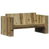 Garden Sofa 2-Seater | Solid Pine Wood - Outdoor Furniture