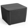 Keter Garden Side Table Luzon+ Graphite 241664 Colour graphite Size 57 x 57 x 43 cm Quantity in Package 1 Shape flat wicker 