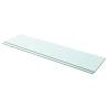 Shelves 2 pcs Panel Glass Clear 100x25 cm Size 100 x 25 cm Quantity in Package 2 Number of Pieces 1 