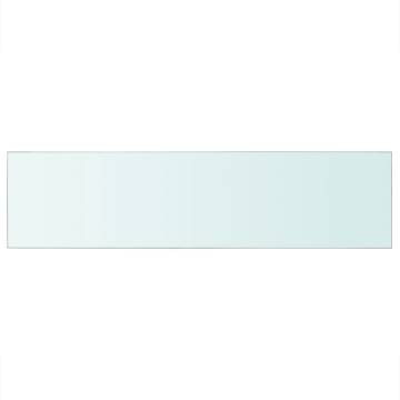 Glass Shelves (2 pcs) - 100x25 cm, Durable & Clear Design