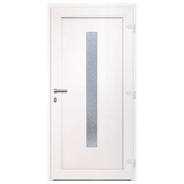 Front Door Anthracite 108x200 cm PVC - Elegance & Security