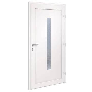 Front Door Anthracite 108x200 cm PVC - Elegance & Security