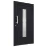 Front Door Anthracite 108x208 cm - Elegant & Secure Design