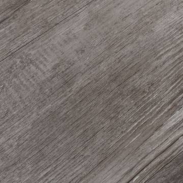 Self-adhesive PVC Flooring Planks - Matt Wood Brown 5.21 m²