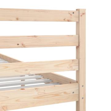 Super King Size Solid Wood Bed Frame 180x200 cm | HipoMarket