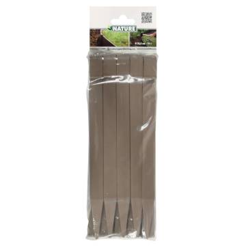 Nature Garden Anchor Pegs 10 pcs - Taupe for Edging Support