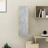 Stylish TV Cabinet Concrete Grey - 30.5x30x90 cm | HipoMarket UK