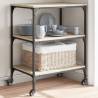 Kitchen Trolley Sonoma Oak - Storage & Style | Hipo Market