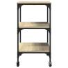 Kitchen Trolley Sonoma Oak - Storage & Style | Hipo Market