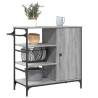 Kitchen Trolley Grey Sonoma - Stylish & Practical Storage