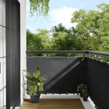 Balcony Screen Anthracite 90x700 cm - Privacy & Durability