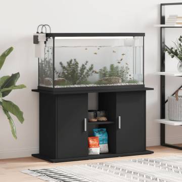 Aquarium Stand Black 101x41x58 cm - Durable & Stylish