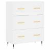 Stylish Highboard White 69.5x34x180 cm - Engineered Wood