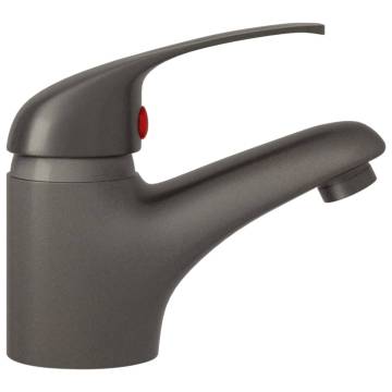 Basin Mixer Tap Grey 13x10 cm - Durable & Stylish Faucet