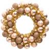 Christmas Wreath Rose Gold 45 cm Polystyrene Colour rose gold Quantity in Package 1 