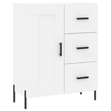 Stylish Highboard White 69.5x34x180 cm | Hipomarket