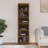 Book Cabinet Honey Brown 50x35x183 cm Solid Wood Pine Colour honey brown Quantity in Package 1 Height 183 cm Width 50 cm 