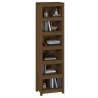 Book Cabinet Honey Brown | Solid Wood Pine 50x35x183 cm