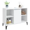 Sink Cabinet White 80x33x60 cm | Stylish Storage Solution