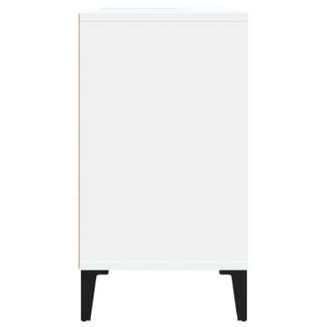 Sink Cabinet White 80x33x60 cm | Stylish Storage Solution