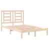 Solid Wood Pine Bed Frame 120x200 cm - Modern & Sturdy