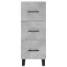 Highboard Concrete Grey - Stylish Engineered Wood Storage