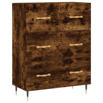 Elegant Highboard in Smoked Oak | Stylish Storage Solution