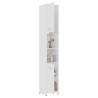 Stylish Bathroom Cabinet White 30x30x183.5 cm - HipoMarket