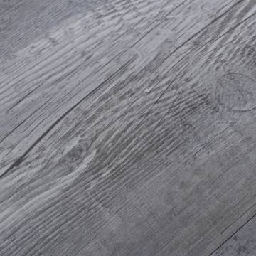 Self-Adhesive PVC Flooring Planks - Matt Wood Grey 5.21 m²