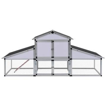 Durable Aluminium Chicken Coop with Runs & Nest Box - HipoMarket