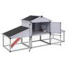 Durable Aluminium Chicken Coop with Runs & Nest Box - HipoMarket