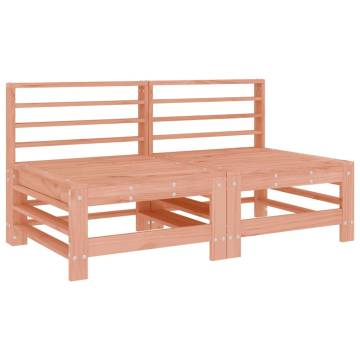 6 Piece Garden Lounge Set - Solid Wood Douglas | Hipo Market