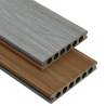 WPC Decking Boards Set - Brown & Grey - 30 m² - Durable & Stylish