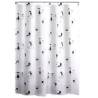 RIDDER Shower Curtain Textile Cats Pattern cat 